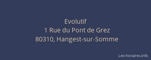 Evolutif