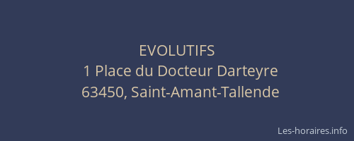 EVOLUTIFS