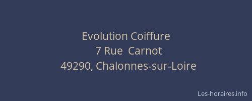 Evolution Coiffure