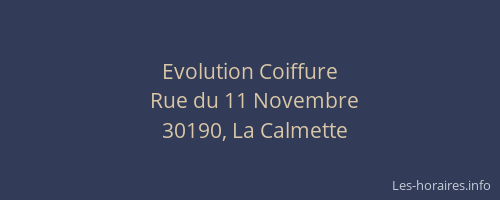 Evolution Coiffure