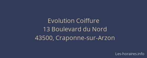 Evolution Coiffure