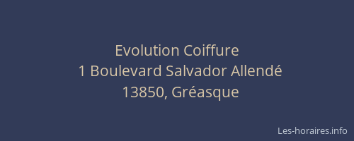 Evolution Coiffure