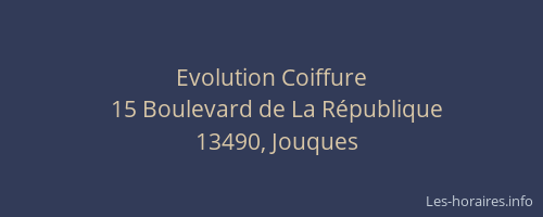 Evolution Coiffure