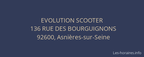 EVOLUTION SCOOTER