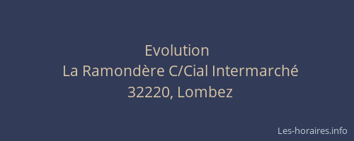 Evolution