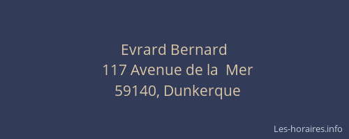 Evrard Bernard