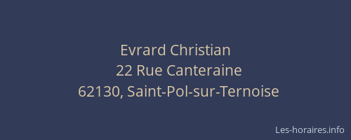 Evrard Christian