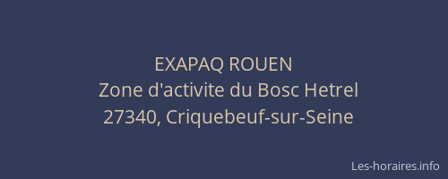 EXAPAQ ROUEN