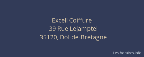 Excell Coiffure