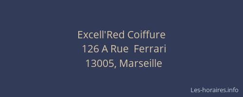 Excell'Red Coiffure