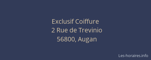 Exclusif Coiffure