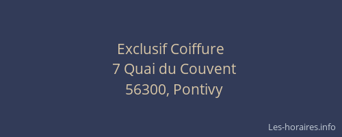 Exclusif Coiffure