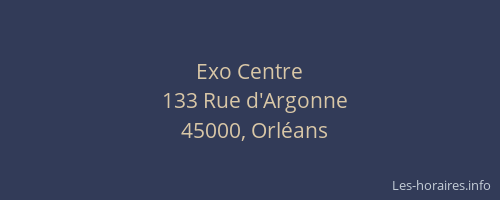 Exo Centre