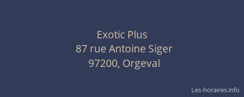 Exotic Plus