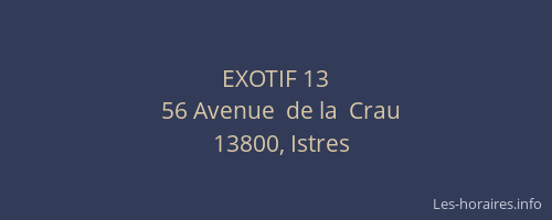 EXOTIF 13