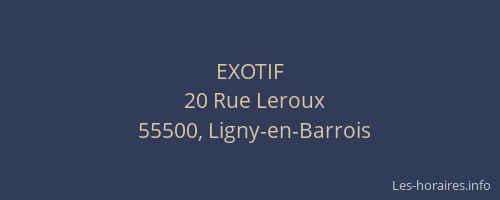 EXOTIF
