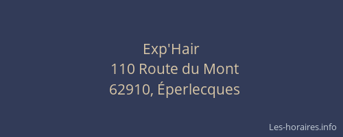 Exp'Hair
