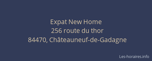 Expat New Home