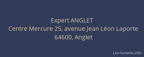 Expert ANGLET