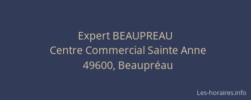 Expert BEAUPREAU