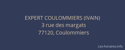 EXPERT COULOMMIERS (IVAIN)