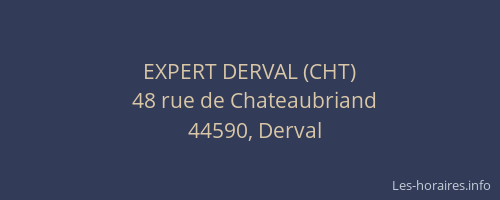 EXPERT DERVAL (CHT)