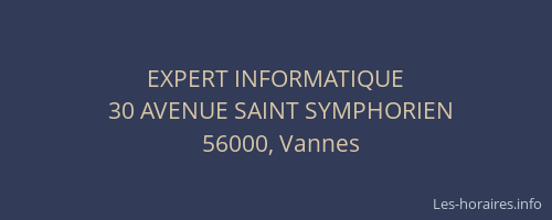 EXPERT INFORMATIQUE