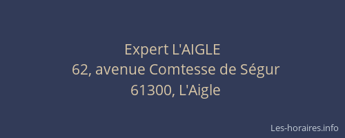 Expert L'AIGLE