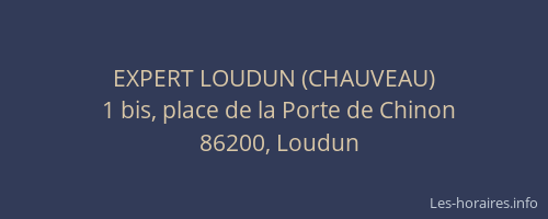 EXPERT LOUDUN (CHAUVEAU)