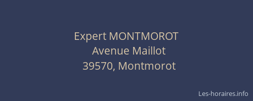 Expert MONTMOROT
