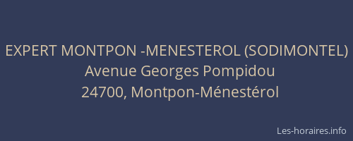 EXPERT MONTPON -MENESTEROL (SODIMONTEL)