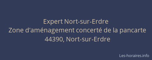 Expert Nort-sur-Erdre