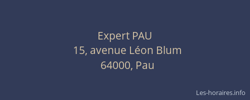 Expert PAU