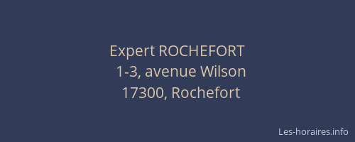 Expert ROCHEFORT
