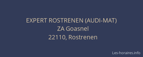 EXPERT ROSTRENEN (AUDI-MAT)