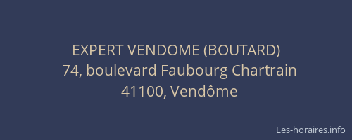 EXPERT VENDOME (BOUTARD)