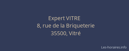 Expert VITRE