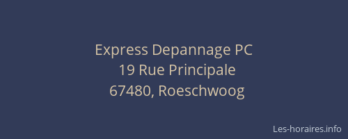 Express Depannage PC