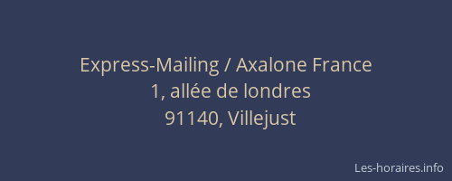 Express-Mailing / Axalone France