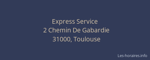 Express Service