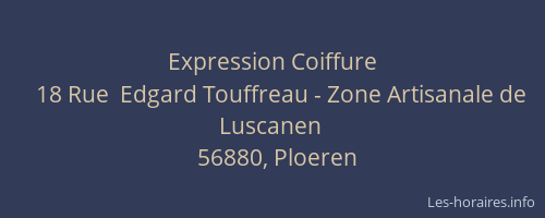 Expression Coiffure