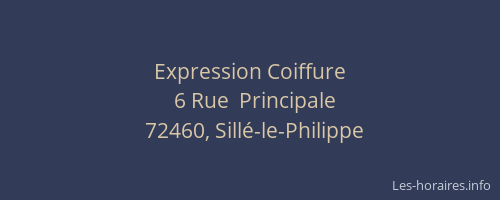 Expression Coiffure