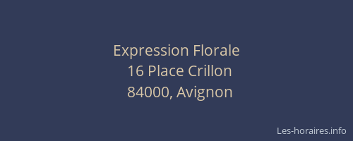 Expression Florale