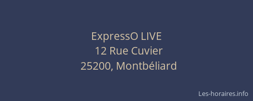 ExpressO LIVE