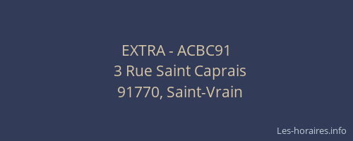 EXTRA - ACBC91