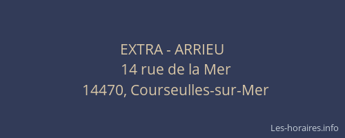 EXTRA - ARRIEU