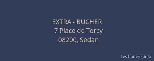 EXTRA - BUCHER