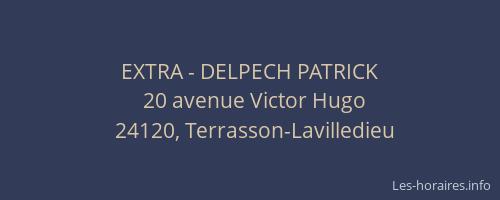 EXTRA - DELPECH PATRICK