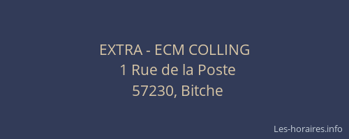EXTRA - ECM COLLING