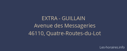 EXTRA - GUILLAIN